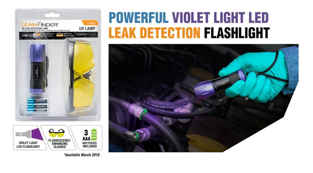 uv light freon leak detection