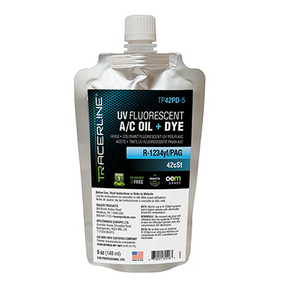 Tracer Products TD42P5 R-1234yf Pag Oil With Dye 