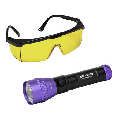 Complete A/C & Fluid Dye UV Leak Detection Kit HBF-TPOPUV17 Brand New! 
