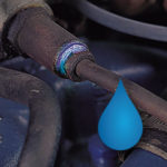 blue fluorescent dye from tracerline