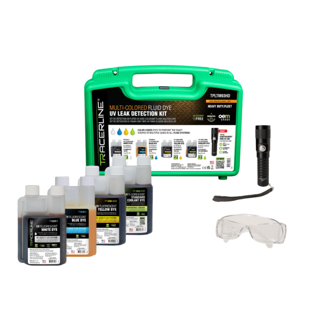 TPLTM93HD TPLTM93HD Multi-Colored Dye Leak Detection kit for Heavy Duty and Fleet from Tracerline