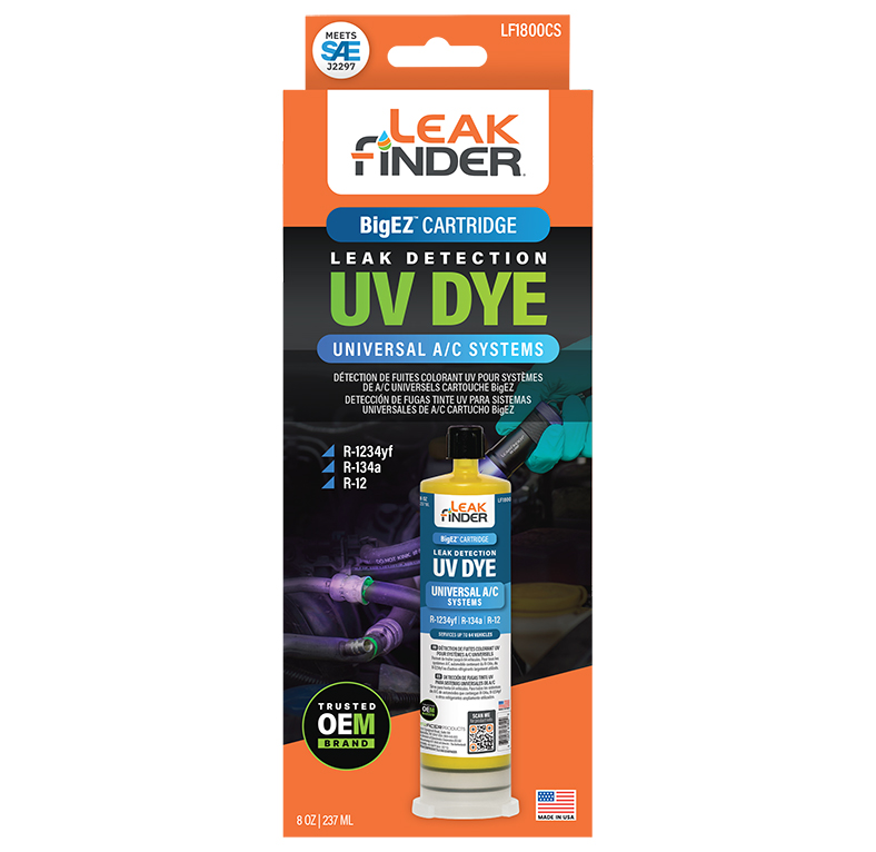 LF1800CS_Packaging_Front BigEZ universal dye LF1800CS from LeakFinder